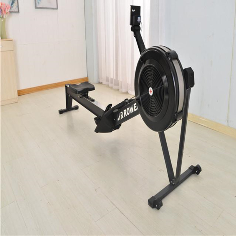 Row Machine vogatore Air indoor Rowing Machine trainer di canottaggio Attrezzatura per il fitness a casa Resistenza al vento Palestra Sport